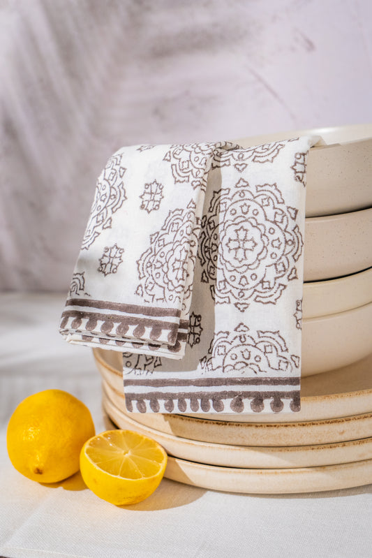 Napkins - Tulip Wheels (Bark)