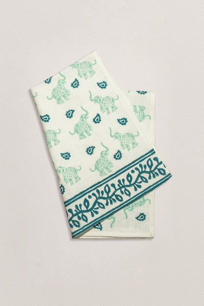 Happy Elephants (vert foncé et vert clair)