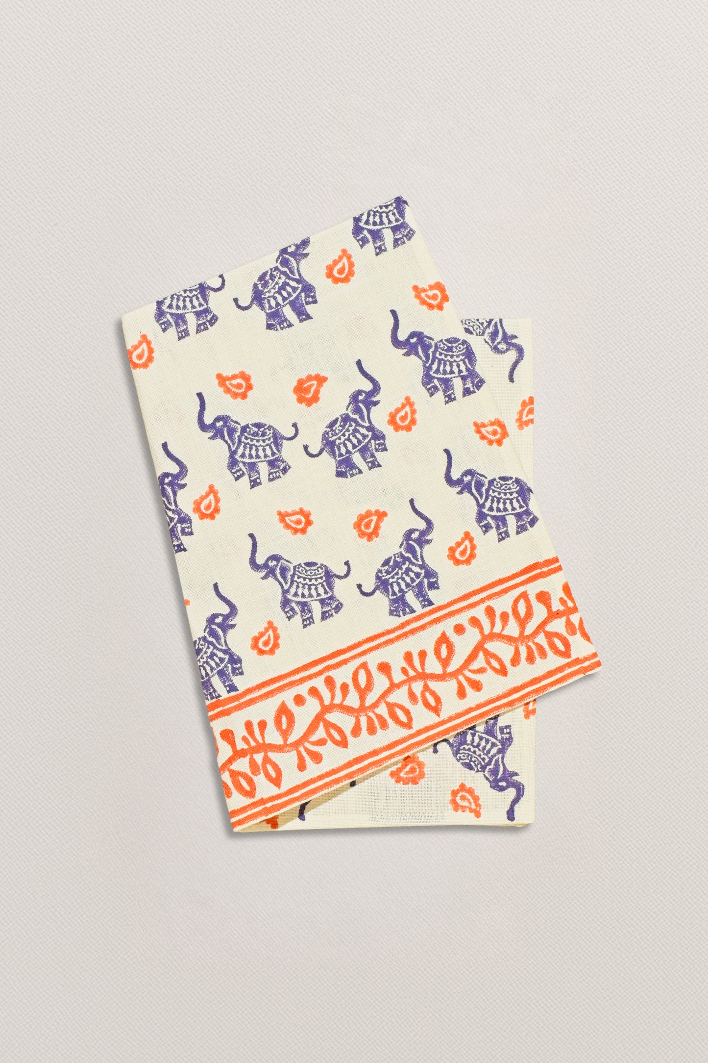 Happy Elephants (Dusk/Coral)